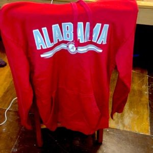 Russel red Alabama crimson tide hooded sweatshirt size medium unisex